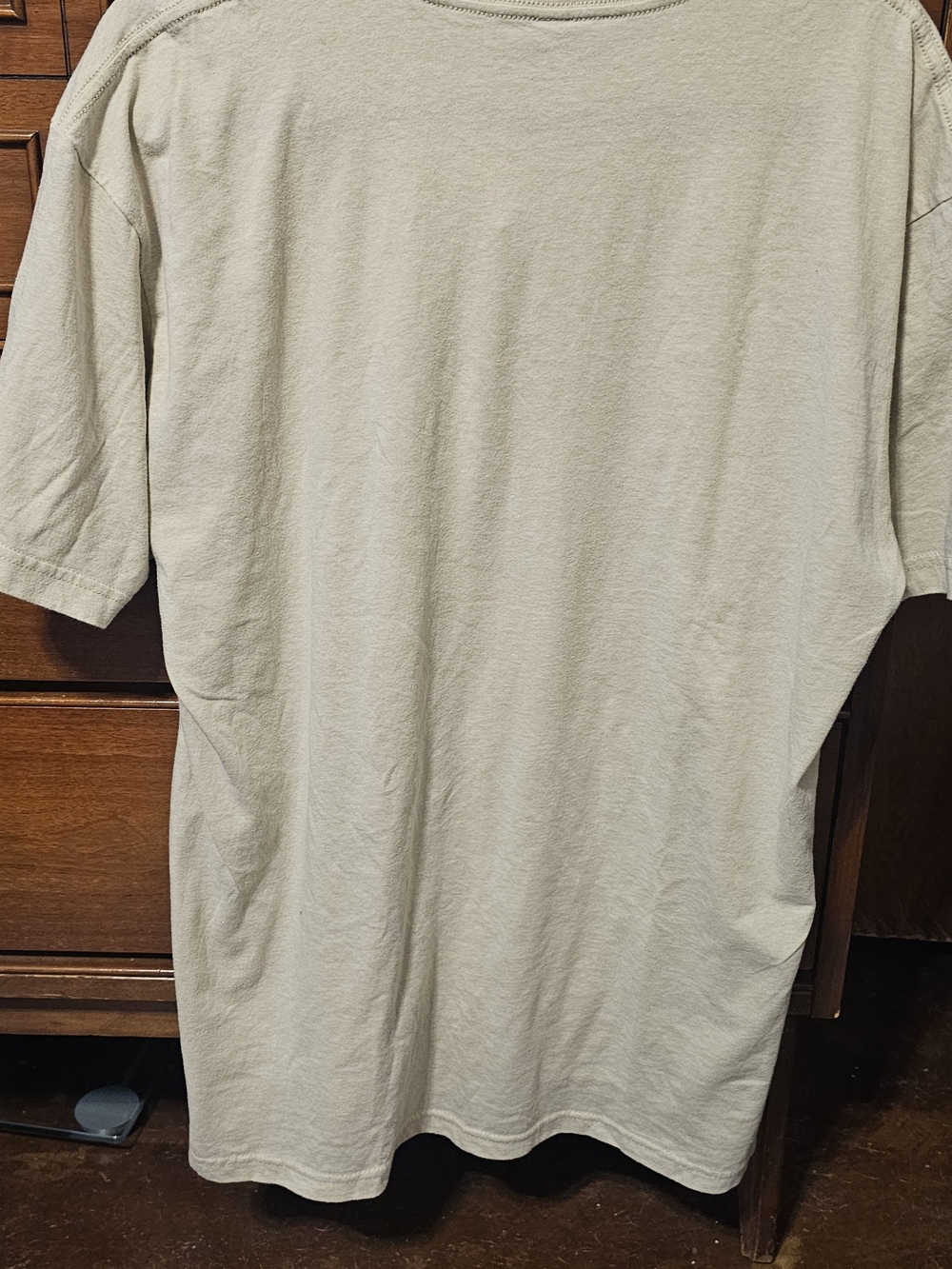 Next Level Apparel Cream Short-Sleeve Tee with Multicolor Cosmic Raven Print - Picture 4 of 5